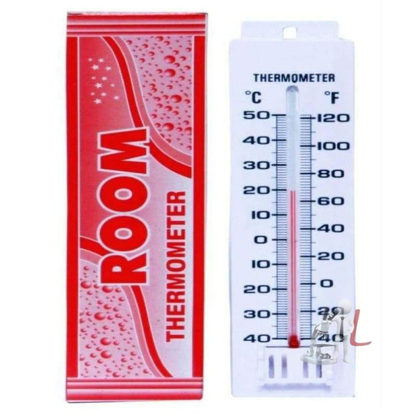 Room temp. thermometer, plastic, 400 mm - Laboratory equipment