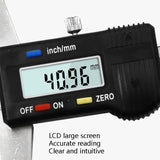 0-150mm Digital Display Depth Gauge Caliper Vernier Caliper Depth Measuring Ruler, 0-150mm