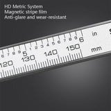 0-150mm Digital Display Depth Gauge Caliper Vernier Caliper Depth Measuring Ruler, 0-150mm