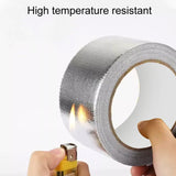 0.15mm Glass Fiber Cloth Aluminum Foil Tape Air- Conditioning Pipe Waterproof Seam Sealing Tape, 3cm x 5m, 3cm x 10m, 3cm x 20m, 5cm x 5m, 5cm x 10m, 5cm x 20m