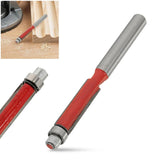 1 Pcs Flush Trim Router Bit 1/4'' Shank Carpentry Flush Trim, Trim Router Bit