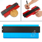 10 Inch Multifunctional Woodwork Irregular Contour Arc Gauge Tool