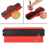 10 Inch Multifunctional Woodwork Irregular Contour Arc Gauge Tool