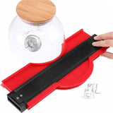 10 Inch Multifunctional Woodwork Irregular Contour Arc Gauge Tool