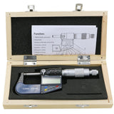 25mm (1 inch) Electronic Digital Micrometer (resolution 0.001mm), 0-25 mm