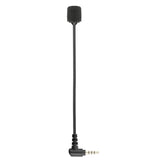 BOYA BY-UM4 3.5mm Interface Plug Live Show Omni-directional Condenser Mic Mini Flexible Microphone for iPhone, Galaxy, Huawei, LG and other Smartphones