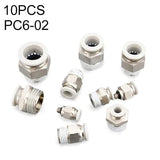 LAIZE PC Straight Pneumatic Quick Fitting Connector