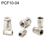 PCF6-02 LAIZE 2pcs Female Thread Straight Pneumatic Quick Fitting Connector