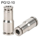 LAIZE Nickel Plated Copper Reducer Straight Pneumatic Quick Fitting Connector