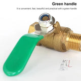 LAIZE Pneumatic Hose Barb Brass Shutoff Ball Valve