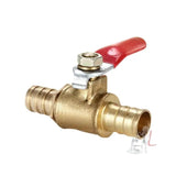 LAIZE Pneumatic Hose Barb Brass Shutoff Ball Valve