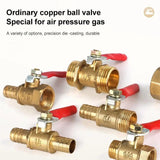 Pneumatic Hose Connector Copper Ball Valve