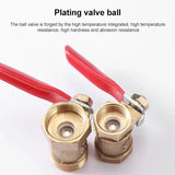 Pneumatic Hose Connector Copper Ball Valve