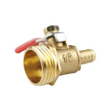 Pneumatic Hose Connector Copper Ball Valve