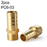 PC16-04 LAIZE 2pcs Pneumatic Components Pagoda PC External Thread