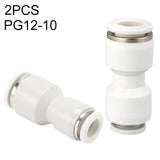 PG10-6 LAIZE 2pcsPG Reducing Straight Pneumatic Quick Fitting Connector