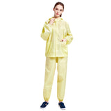 Striped Anti-static Split Hood Dust-proof Work Suit