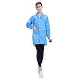 Electronic Factory Anti Static Blue Dust-free Clothing Stripe Dust-proof Clothing