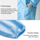 Electronic Factory Anti Static Blue Dust-free Clothing Stripe Dust-proof Clothing