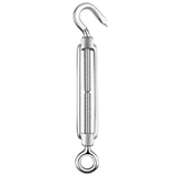 Flower Basket Screws 304 Stainless Steel Wire Rope Hook Tensioner, M4, M5, M6, M8, M10, M12, M14, M16