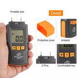 BENETECH GM605 Digital Wood Moisture Meter Humidity Tester Timber Damp Detector