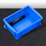 Thick Multi-function Material Box Brand New Flat Plastic Parts Box Tool Box, Size: 20.7cm x 13.7cm x 6.4cm