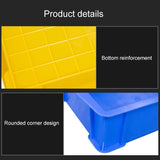 Thick Multi-function Material Box Brand New Flat Plastic Parts Box Tool Box, Size: 20.7cm x 13.7cm x 6.4cm