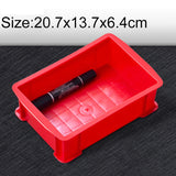 Thick Multi-function Material Box Brand New Flat Plastic Parts Box Tool Box, Size: 20.7cm x 13.7cm x 6.4cm