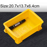 Thick Multi-function Material Box Brand New Flat Plastic Parts Box Tool Box, Size: 20.7cm x 13.7cm x 6.4cm