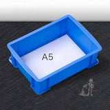 Thick Multi-function Material Box Brand New Flat Plastic Parts Box Tool Box, Size: 25.3cm x 18cm x 7.4cm