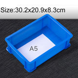 Thick Multi-function Material Box Brand New Flat Plastic Parts Box Tool Box, Size: 30.2cm x 20.9cm x 8.3cm