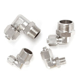 LAIZE Nickel Plated Copper Trachea Quick Fitting Twist Swivel Elbow Lock Female Connector, PL6-01, PL6-02, PL6-03, PL6-M5, PL8-01, PL8-02, PL8-03, PL8-04, PL10-01, PL10-02, PL10-03, PL10-04, PL12-02, PL12-03, PL12-04