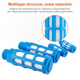 LAIZE Plastic Pneumatic Muffler, 1 Point, 2 Point, 3 Point, 4 Point