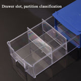 Multifunctional Building Block Type Component Box Storage Box Drawer Type Parts Box Combined Accessory Box, LT-00D M, LT-00A L