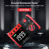 BENETECH GT5105A Professional LCD Digital Resistance Tester Meter Megger Earth Ground Resistance Voltage Tester