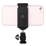 PULUZ 1/4 inch Hot Shoe Tripod Head +  Tripod Stand Clamp for iPhone, Samsung, Huawei, HTC, 5.5cm - 8cm Width Smartphones, Tripod Head + Stand Clamp