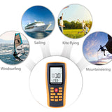 BENETECH GM8902 2.6 Inch LCD Screen Digital Wind Speed Meter Anemometer