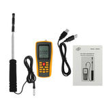 BENETECH GM8903 2.6 inch LCD Screen Digital Hot Wire Wind Speed Wind Temperature Anemometer