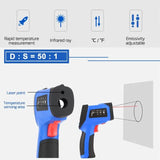 FLUS IR-861U -50～1150℃ Digital Infrared Non-contact Laser Handheld Portable Electronic Outdoor Thermometer Pyrometer