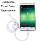 Pcsensor Milk Powder Fish Tank Temperature Detection USB Mobile Phone Probe Thermometer