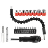 22 PCS/ Set Multifunctional Electric Drill Bit Shaft Tool Set