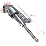 105 Degree Long Handle Right Angle Corner Drill Holds Screwdriver Bit