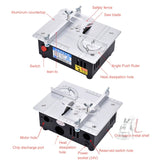 S3  96W Liftable Table Mini Table Saw Aluminum Cutting Machine,Spec: