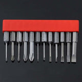 12 PCS / Set Screwdriver Bit With Magnetic S2 Alloy Steel Electric Screwdriver