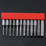 12 PCS / Set Screwdriver Bit With Magnetic S2 Alloy Steel Electric Screwdriver