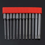 12 PCS / Set Screwdriver Bit With Magnetic S2 Alloy Steel Electric Screwdriver