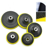 5 PCS Polishing Disc Self-adhesive Sponge Disc Pneumatic Sandpaper Suction Cup