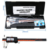 0-150mm Plastic Meter Stainless Steel Body Digital Display Electronic High-Precision Vernier Caliper