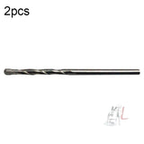 2pcs Hand Electric Drill Shock Drill Wall Mix Soil Cement Wall Construction Drill Bit, Model: 3x66mm Round Handle