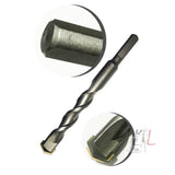 2pcs Hand Electric Drill Shock Drill Wall Mix Soil Cement Wall Construction Drill Bit, Model: 3x66mm Round Handle